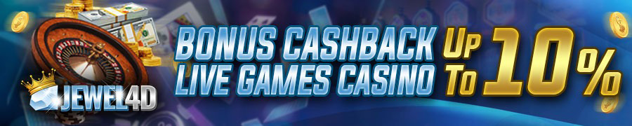 Bonus Live Games Casino up to 10%